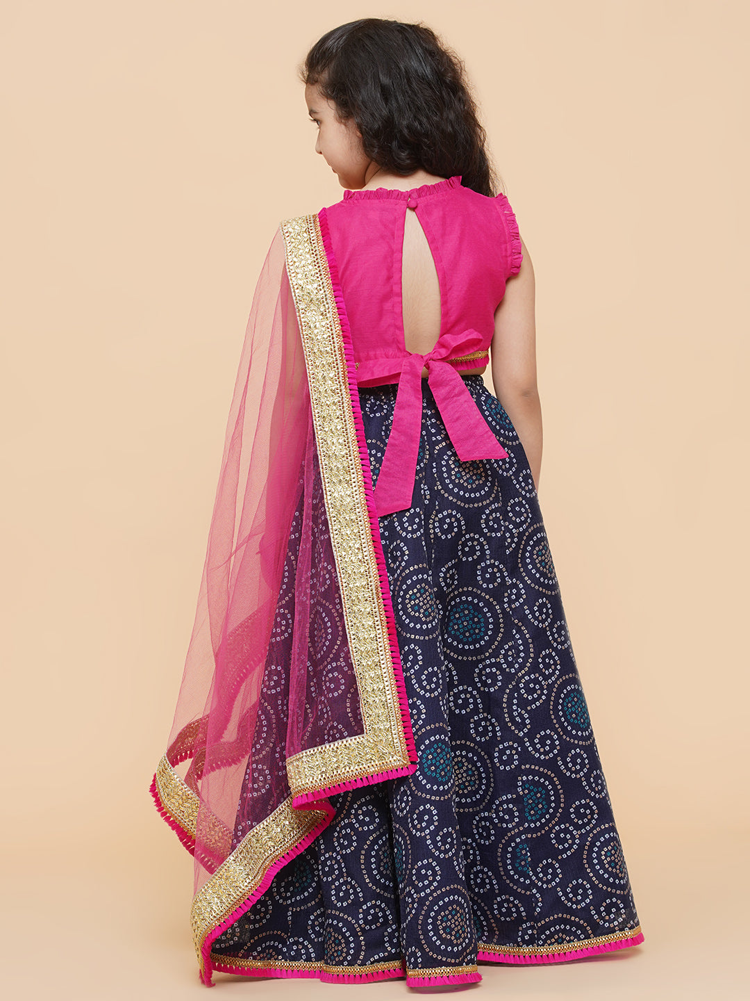 Bitiya by Bhama
Girls Ready to Wear Lehenga & Blouse With Dupatta