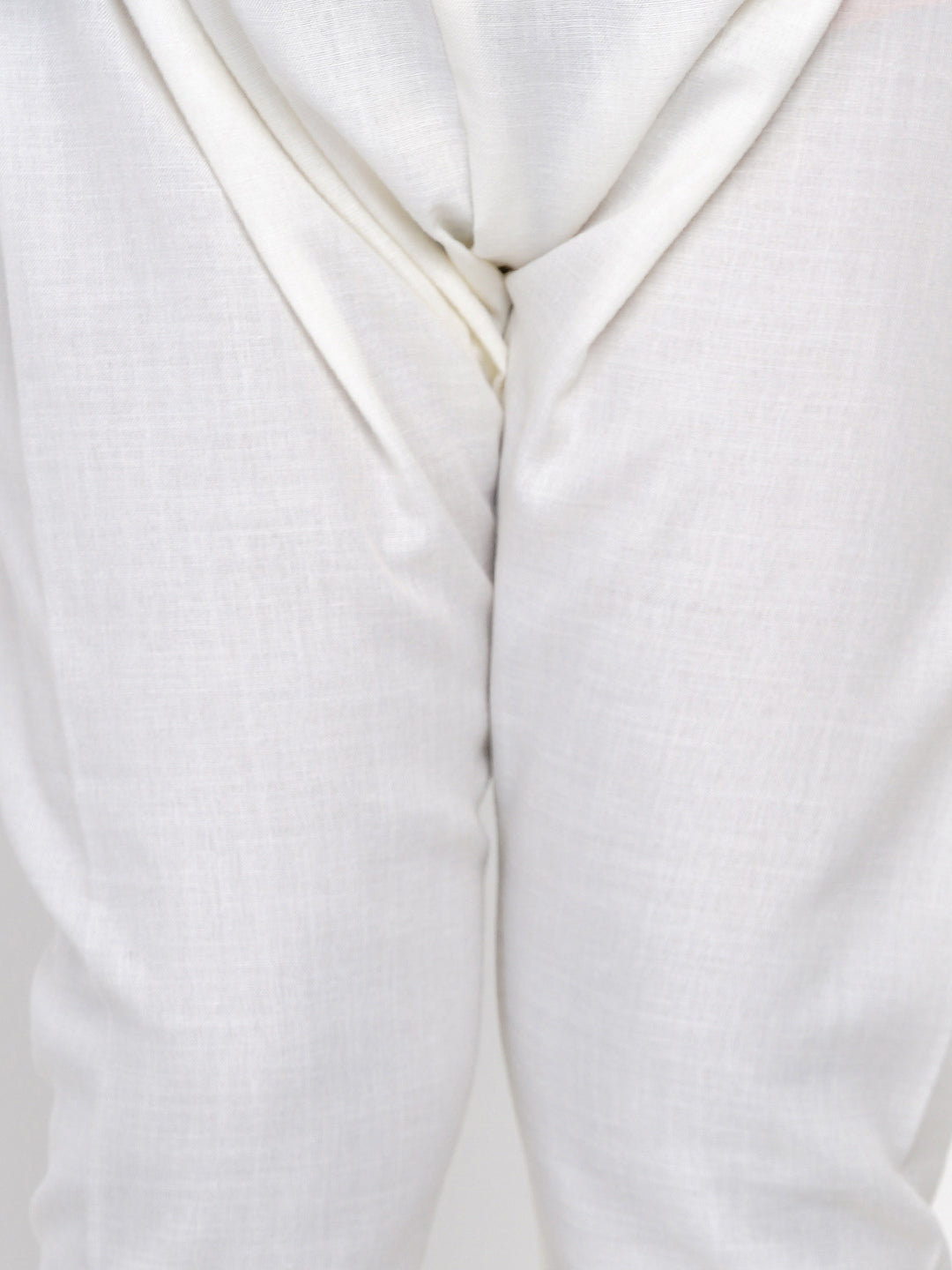 Boys Blue & White Striped Kurti with Pyjamas