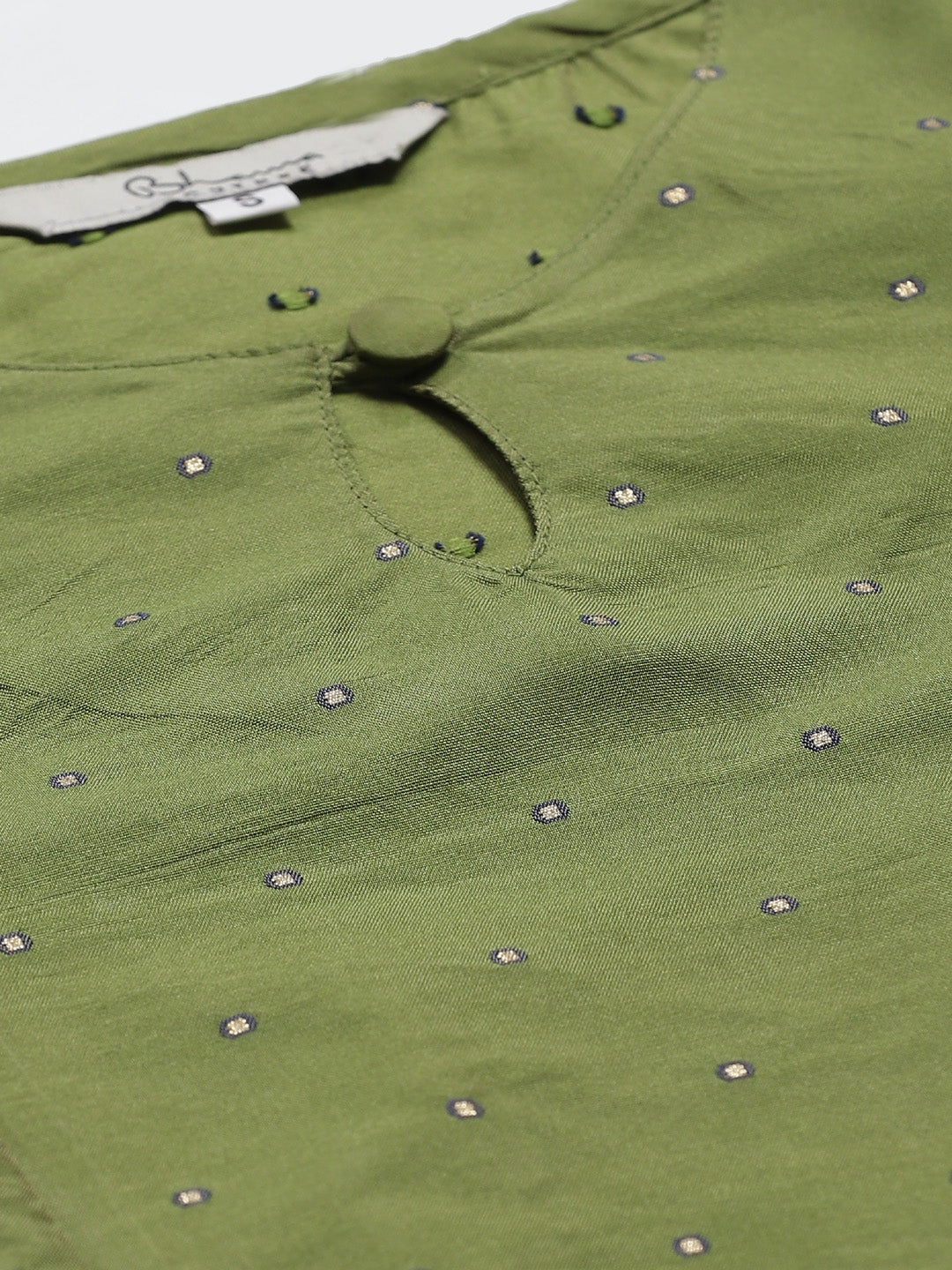 Bhama Couture Pista Green Tunic