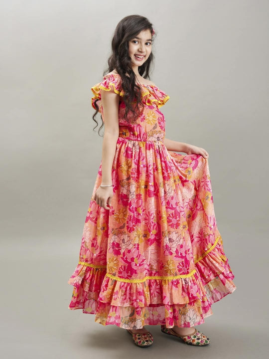Bitiya by Bhama multi color printed Dress