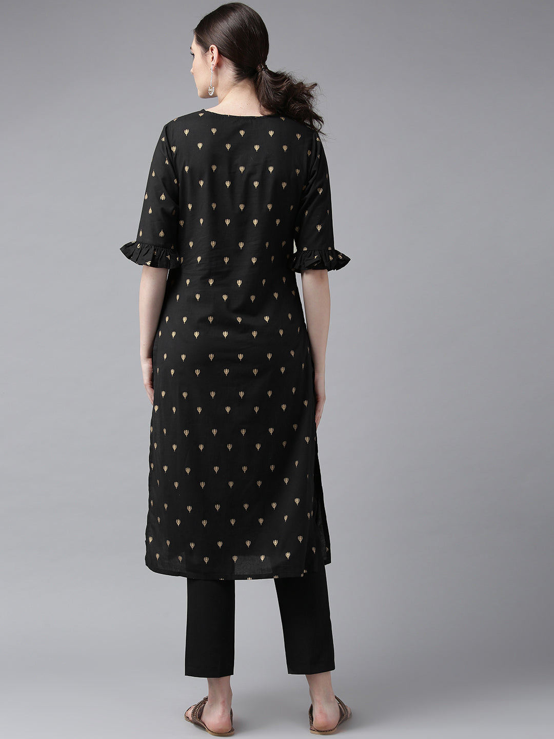 Stylish Polka Dot Print Kurti Design || Dress Design in Dots Print || Polka  Dots Outfit Idea - YouTube