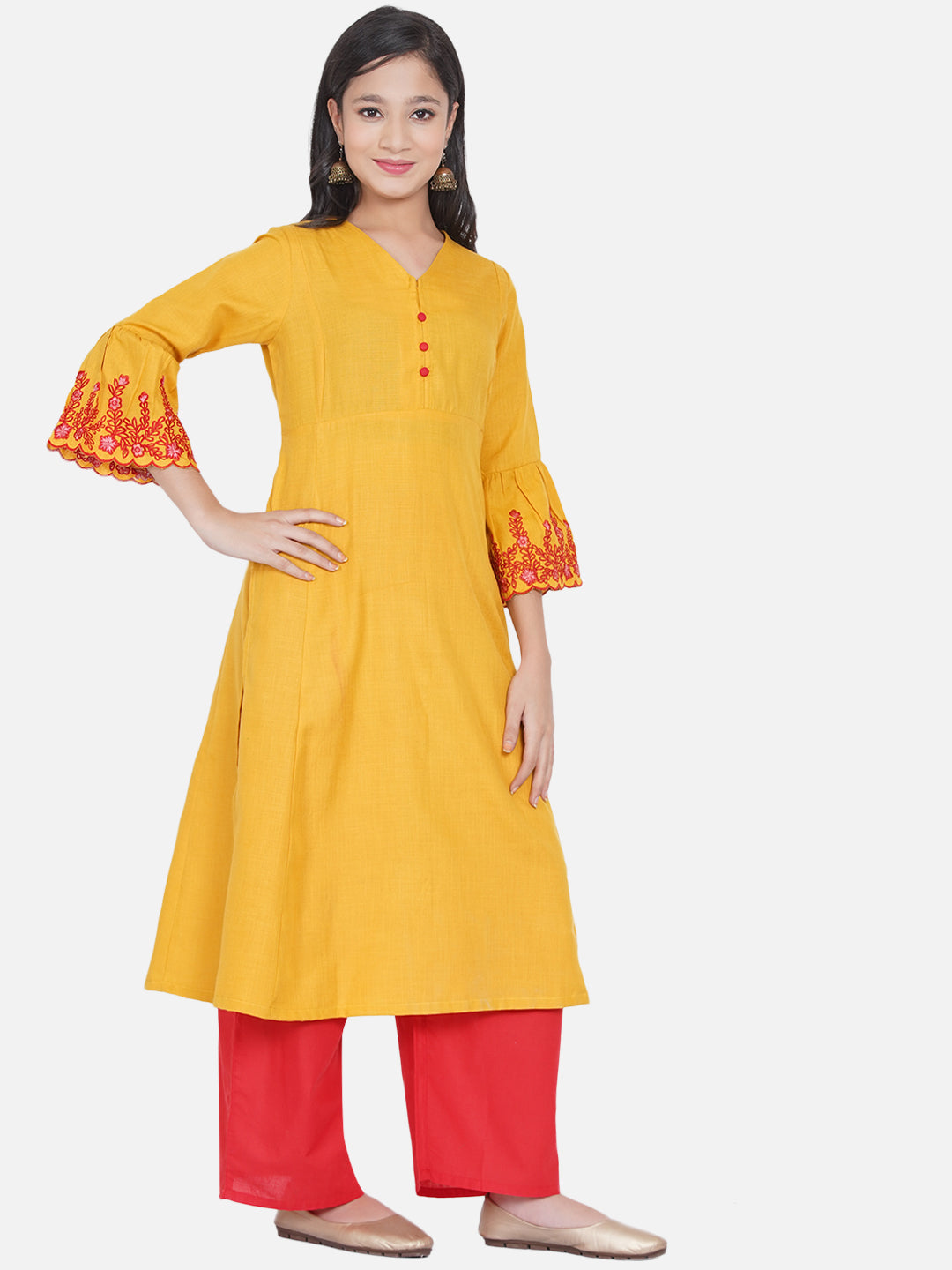Bitiya By Bhama Kurta With Palazos