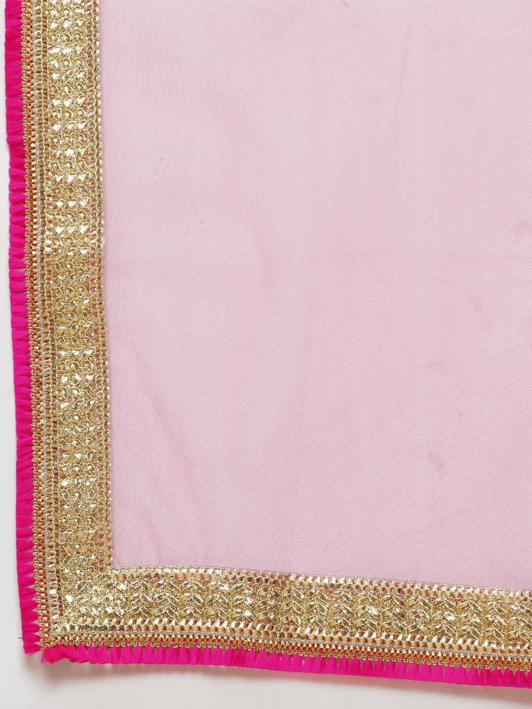 Bitiya by Bhama 
Girls Purple & Magenta Ready to Wear Lehenga & Blouse With Dupatta
